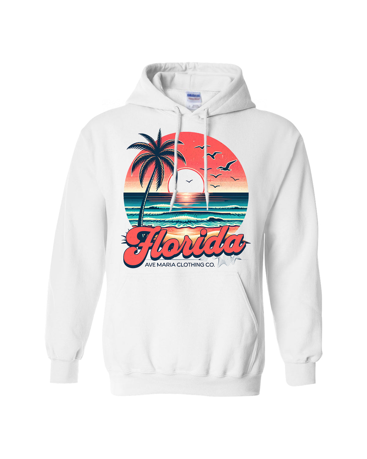 Florida Sunset, Hoodie (FF)