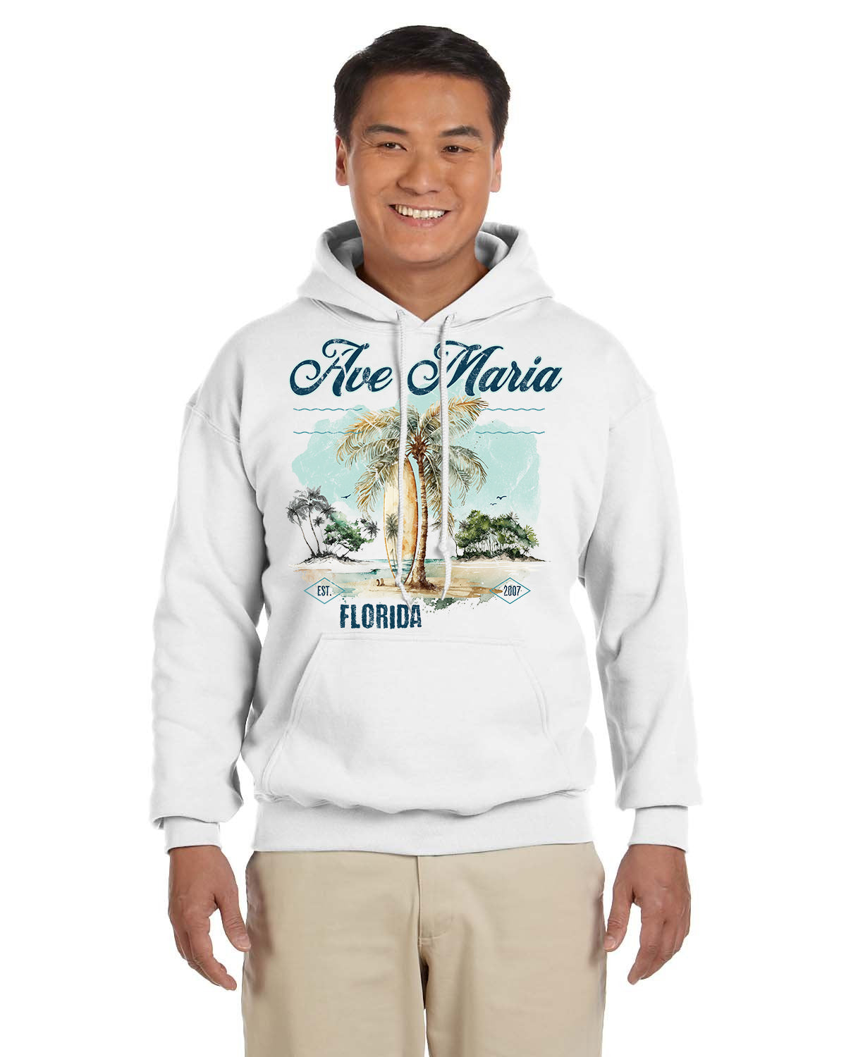 Beach Surf, Hoodie (FF)